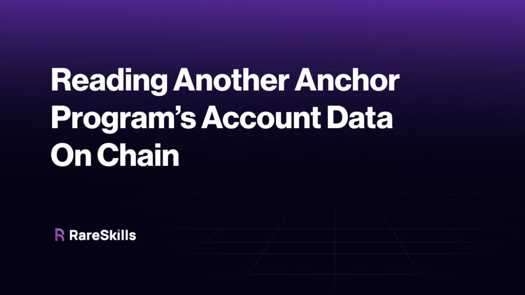 Reading Another Anchor Program’s Account Data On Chain