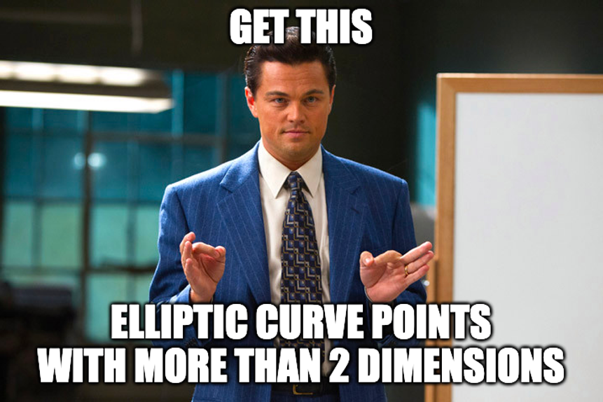 Math meme about field extensions