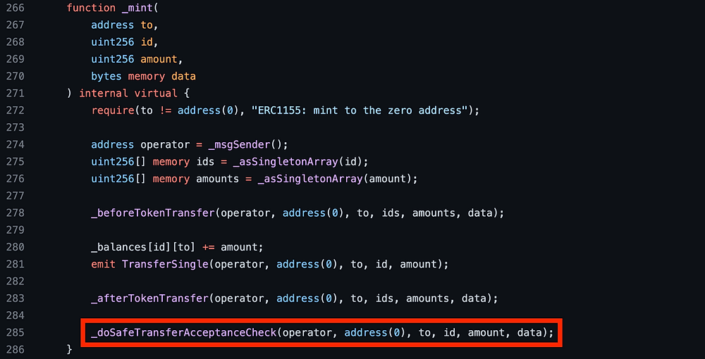 Where to find solidity reentrancy attacks