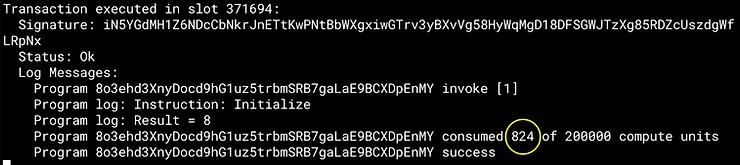 Solana log with overflow protection disabled