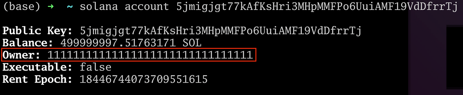 solana account command