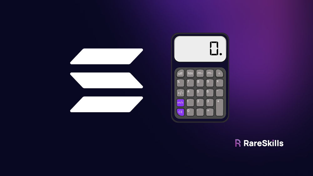 Arithmetic and Basic Types in Solana and Rust