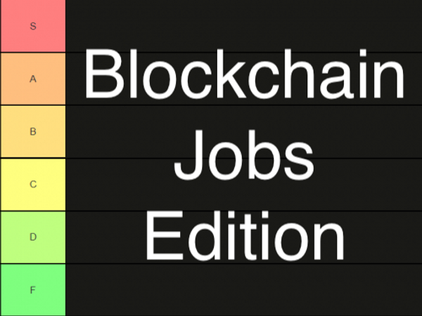 Blockchain job rankings
