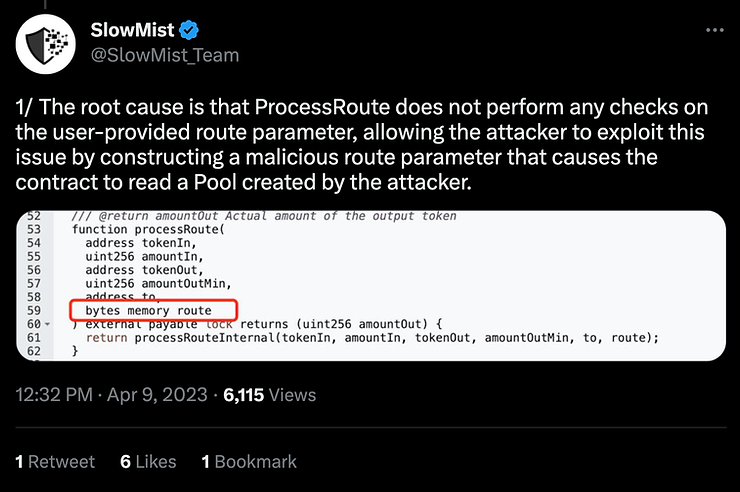 Sushiswap hack