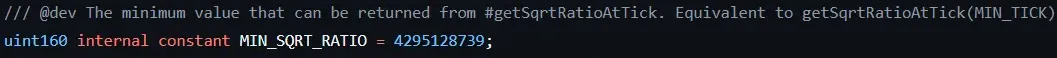 Min square root ratio variable screenshot